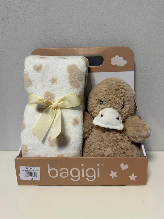 Set Plaid e Peluche Ornitorinco Bagigi