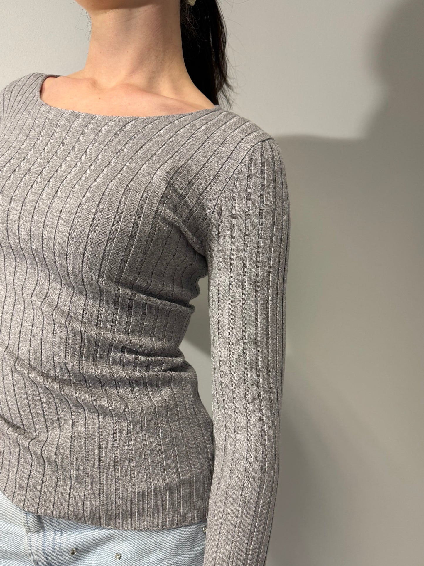Pullover Girocolloa Coste da Donna