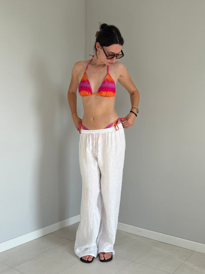 Pantaloni in Puro Lino