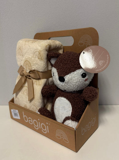 Set Plaid e Peluche Scoiattolo Bagigi