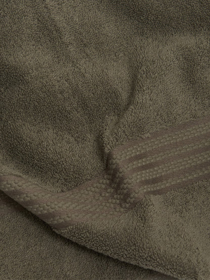 Asciugamani Telo Doccia 100X150 Marrone Aquilatex