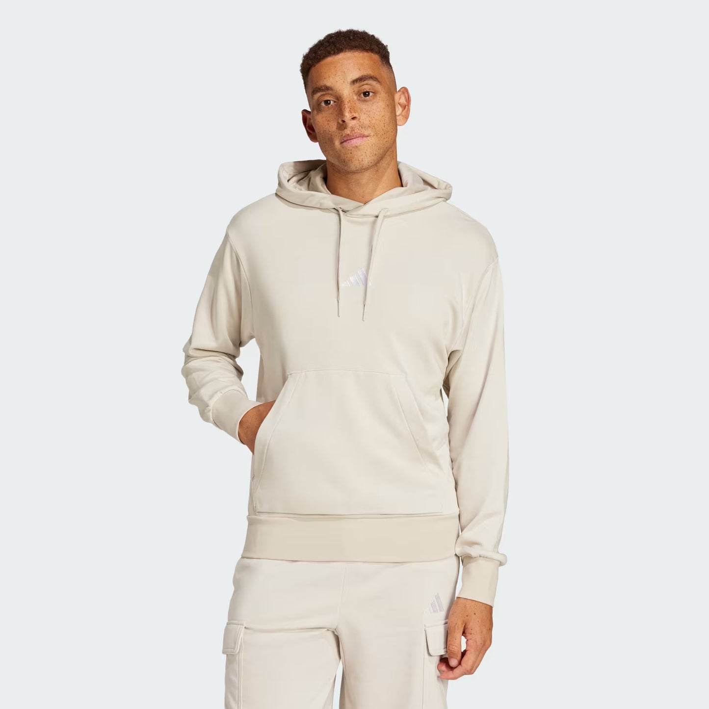 Felpa con Cappuccio adidas Essentials Feelcozy French Terry
