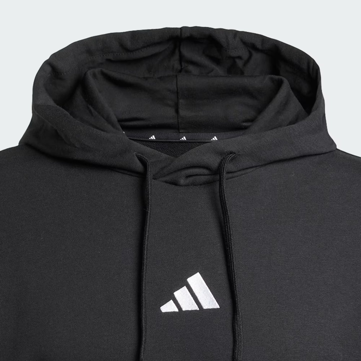 Felpa con Cappuccio adidas Essentials Feelcozy French Terry Nera