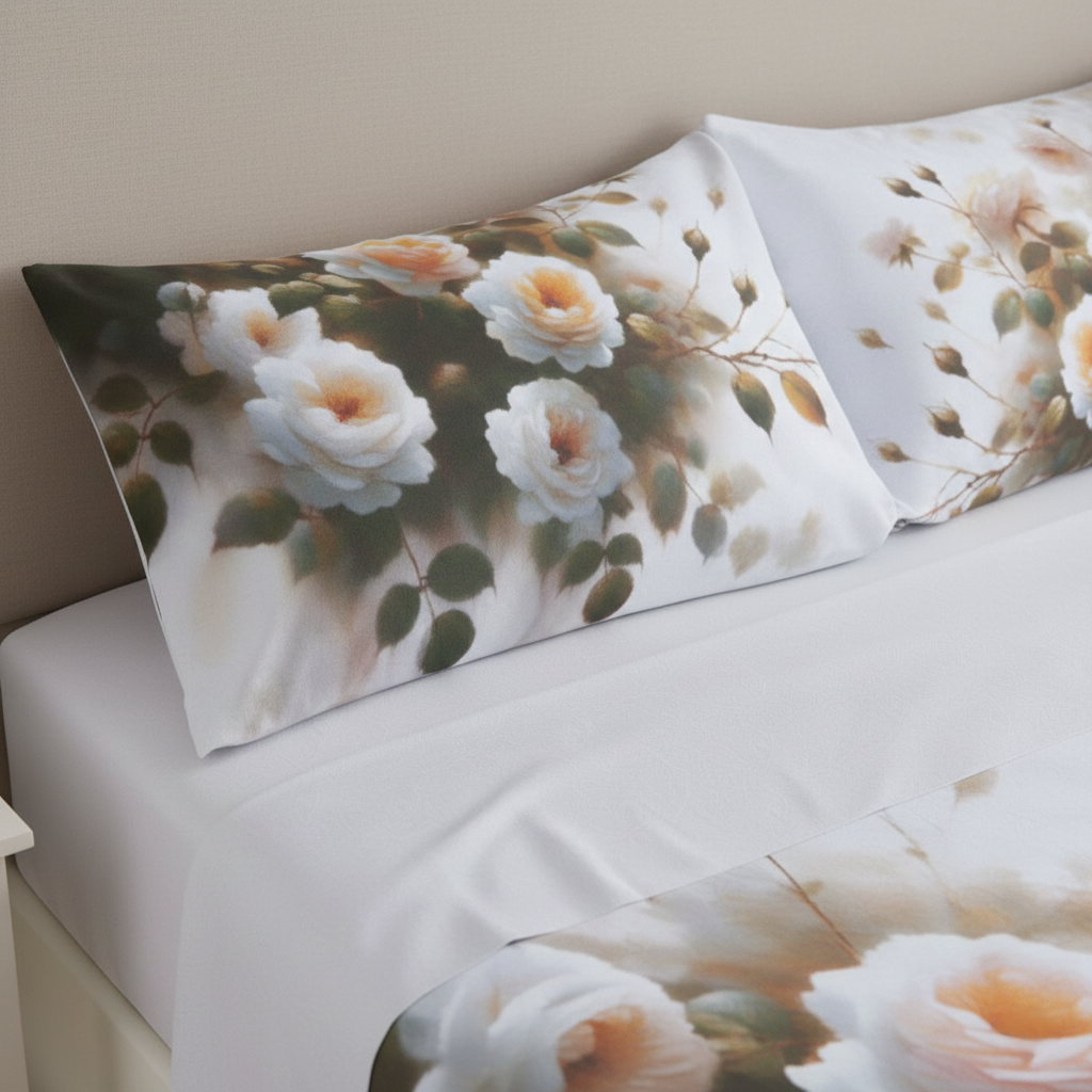 Completo Letto Lenzuola Matrimoniale Elizabet Novia