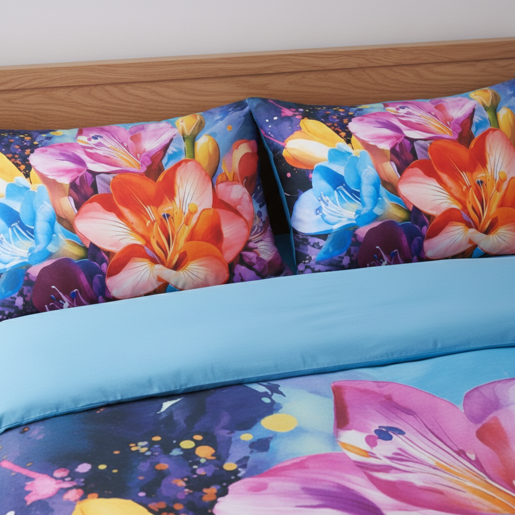 Completo Letto Lenzuola Matrimoniale Novia