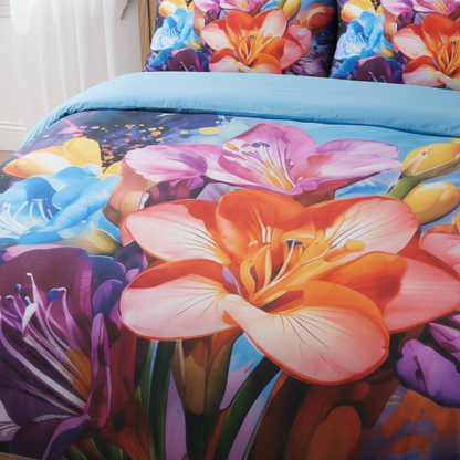 Completo Letto Lenzuola Matrimoniale Novia