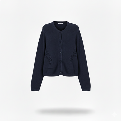 Giacca Aperta da Donna in Filo di Cotone