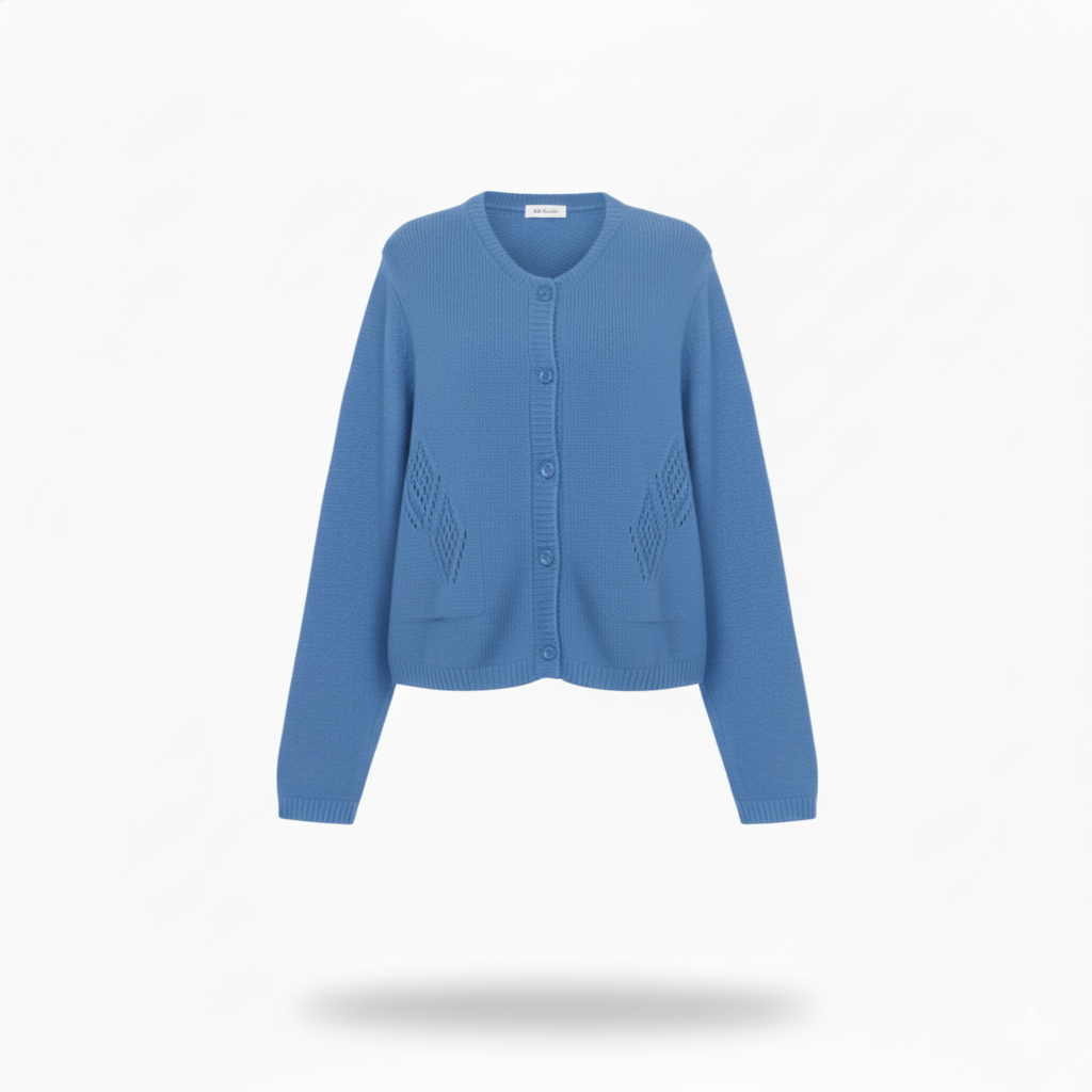 Giacca Aperta da Donna in Filo di Cotone