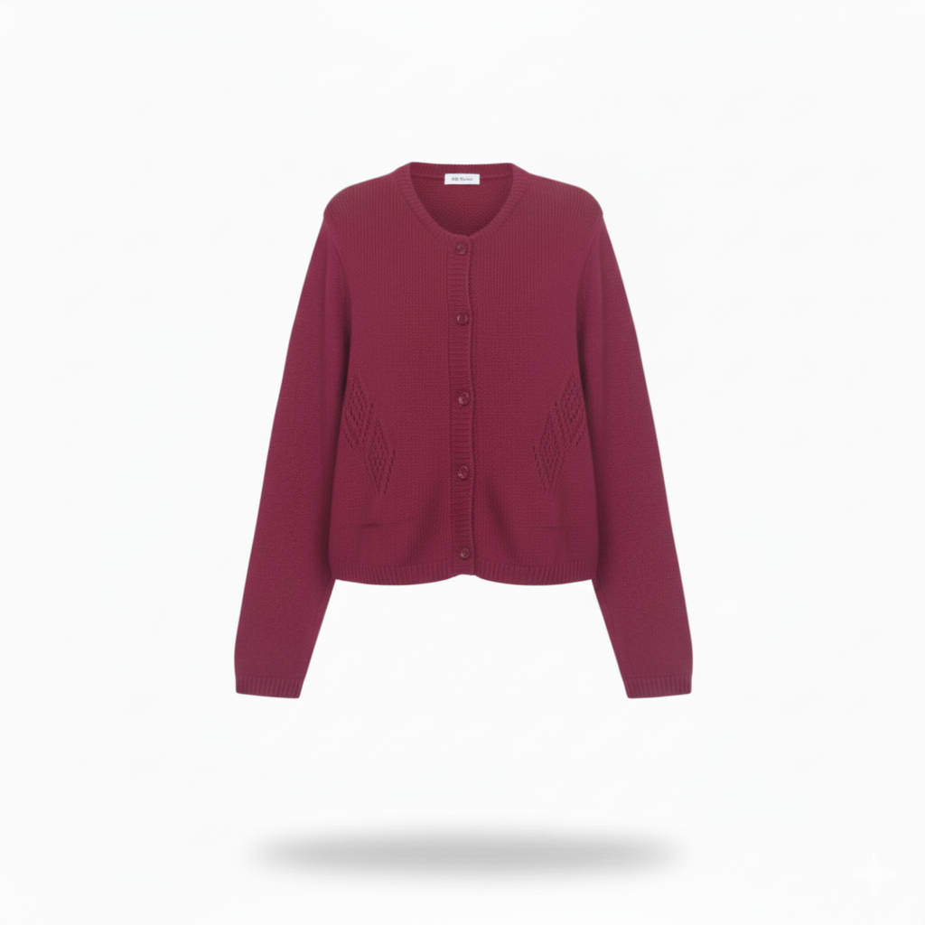 Giacca Aperta da Donna in Filo di Cotone