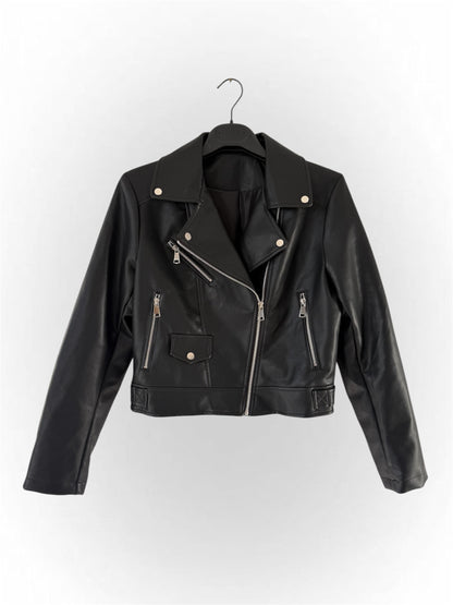 Chiodo in similpelle da Donna