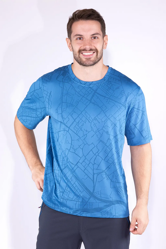 T-shirt Sportiva da Uomo Brugi F91S