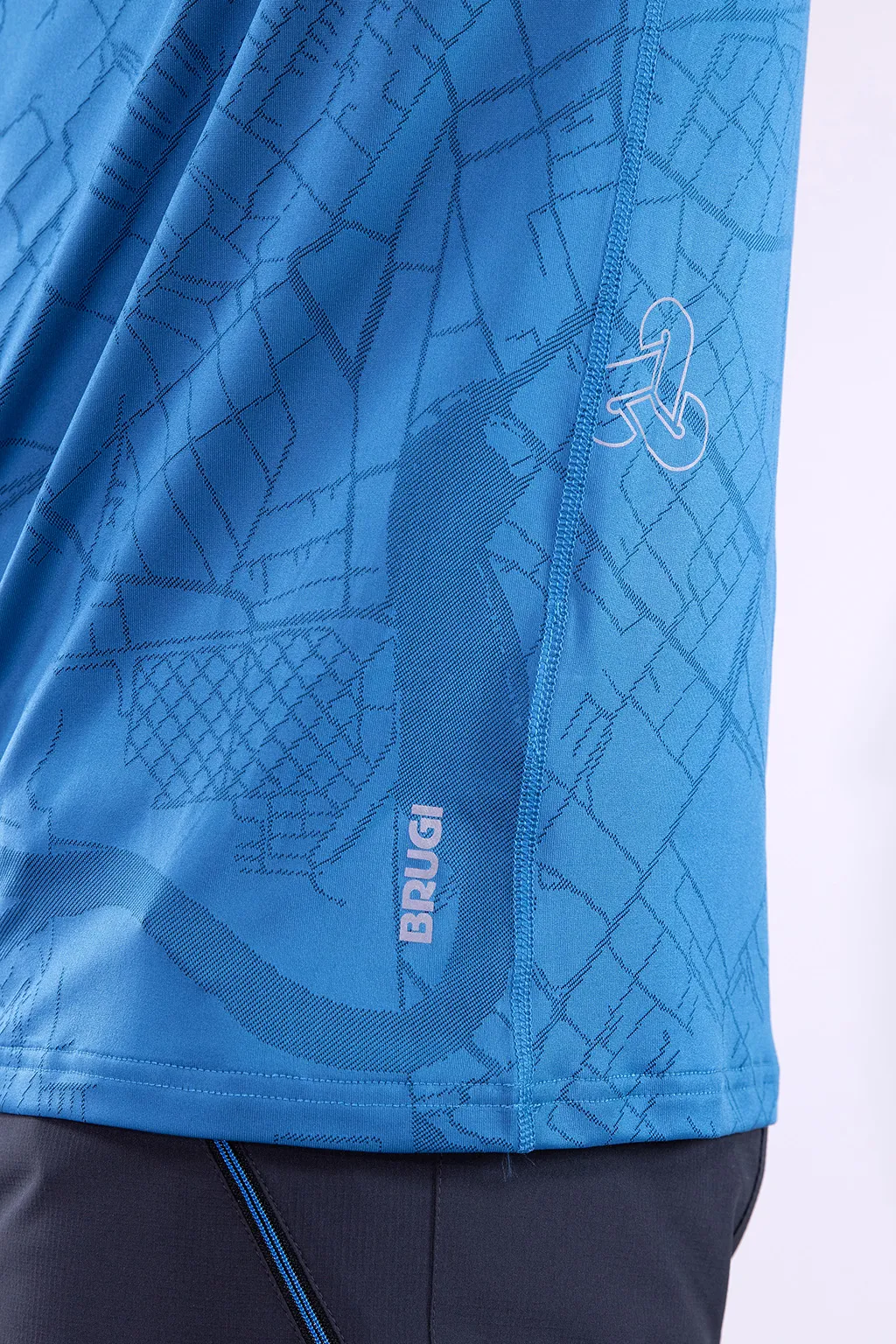 T-shirt Sportiva da Uomo Brugi F91S