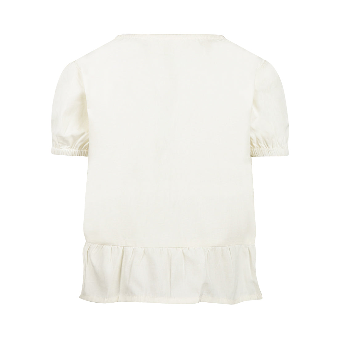 T-shirt Elegante con Fiocchi da Bambina No way Monday