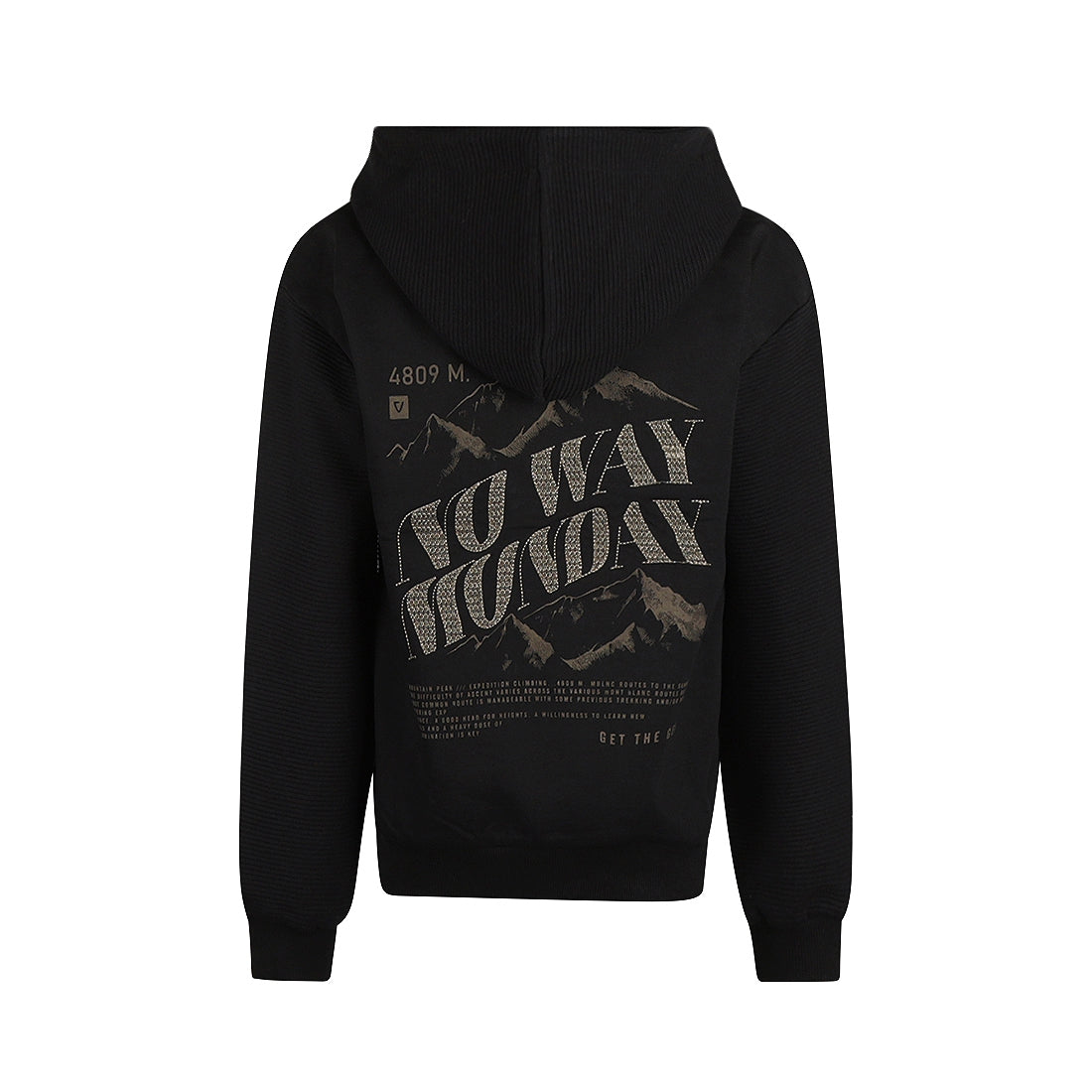 Felpa con Cappuccio da Ragazzo No Way Monday O56230-1