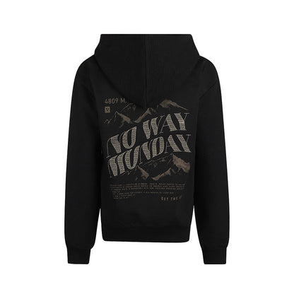 Felpa con Cappuccio da Ragazzo No Way Monday O56230-1