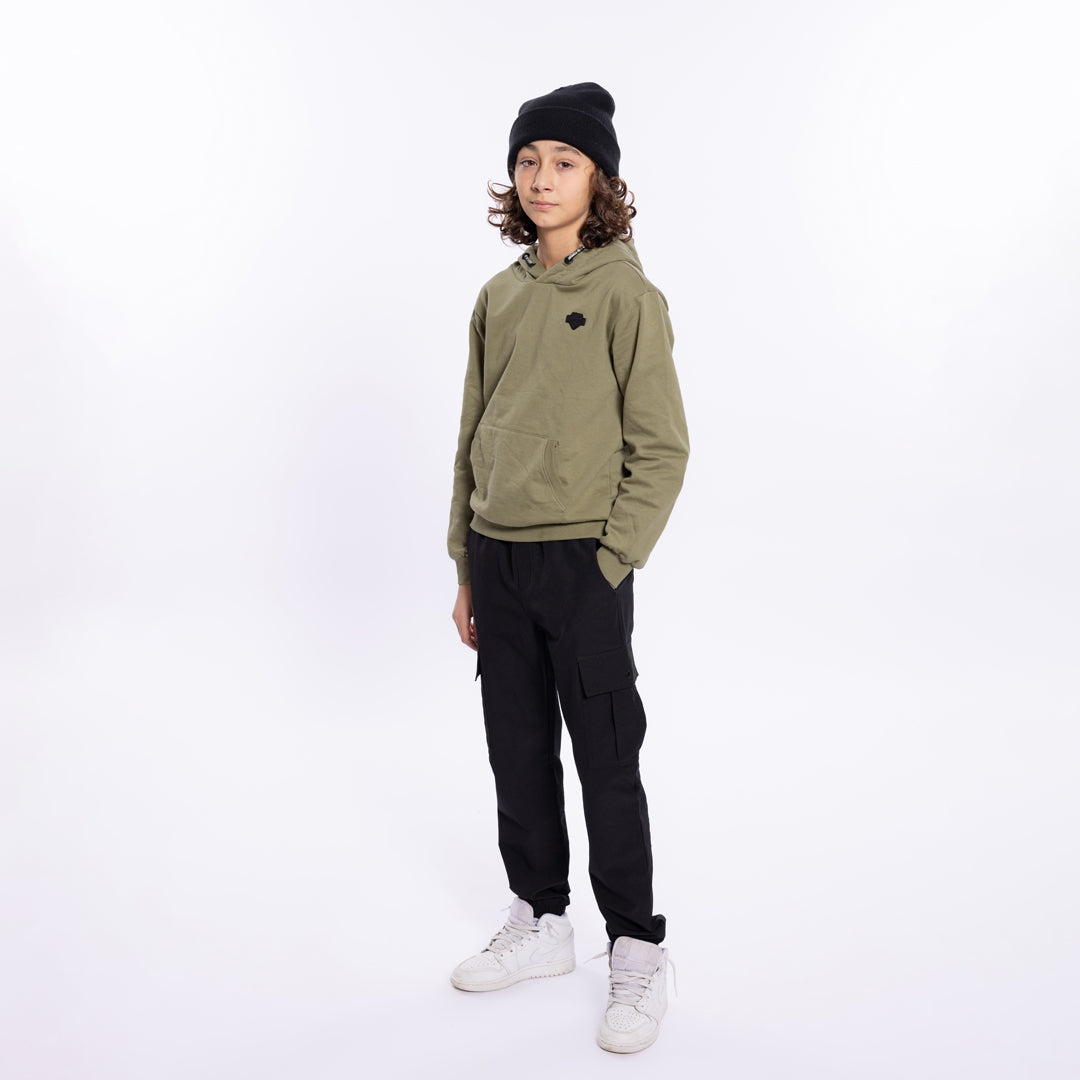 Felpa con Cappuccio da Ragazzo No Way Monday O56234-1