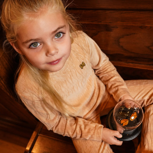 Maglietta in ciniglia da Bambina Koko Noko O56908-37