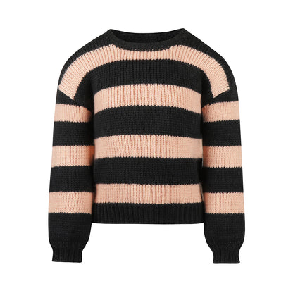 Maglione a Righe da Bimba Koko Noko O56930-37