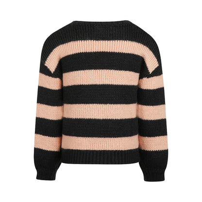 Maglione a Righe da Bimba Koko Noko O56930-37