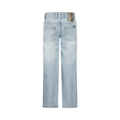 Jeans a palazzo in Denim Chiaro Koko Noko O56918-37