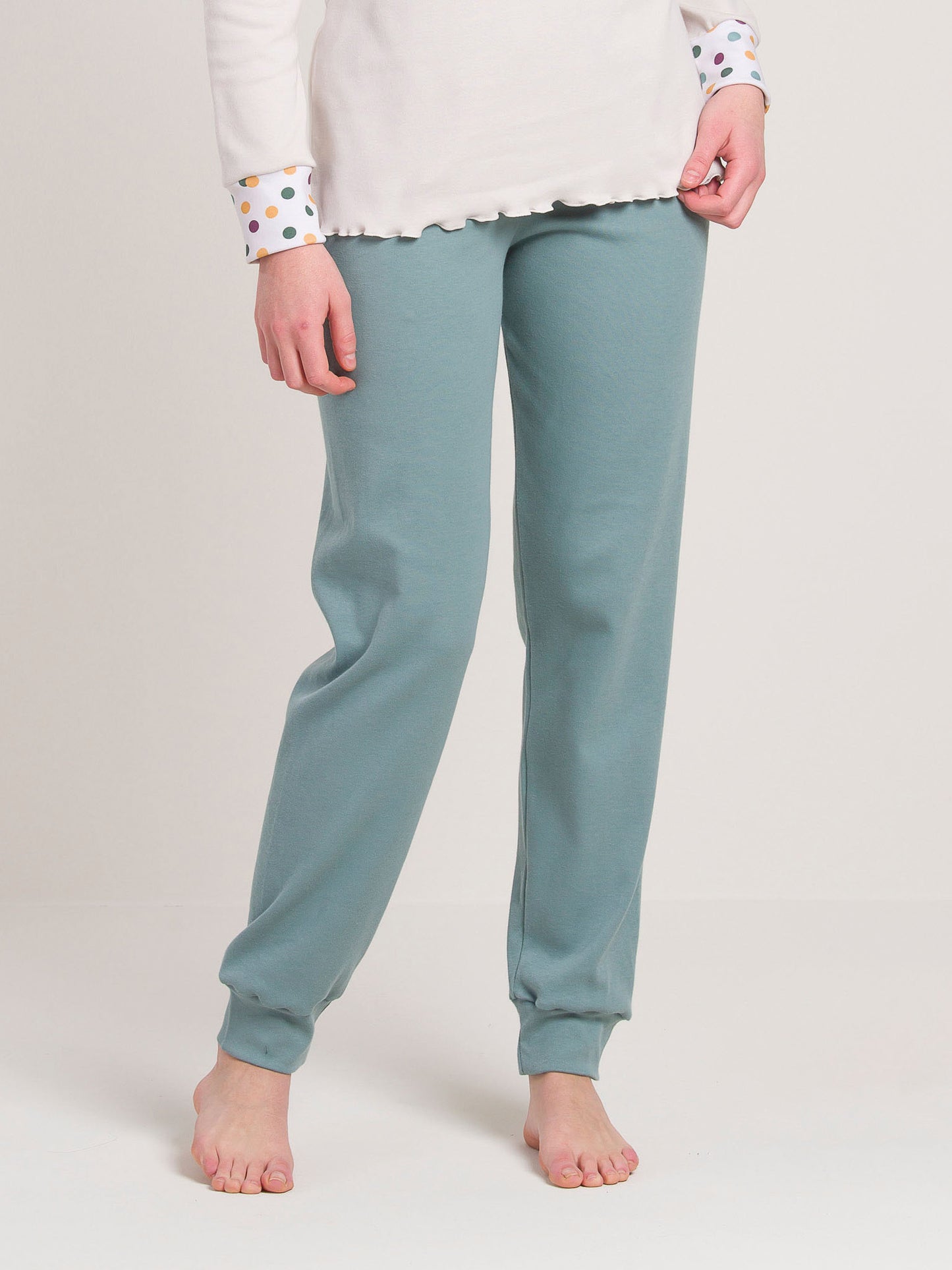 Pigiama Caldo Cotone Salvia Gary V50014