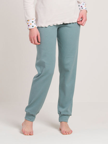 Pigiama Caldo Cotone Salvia Gary V50014