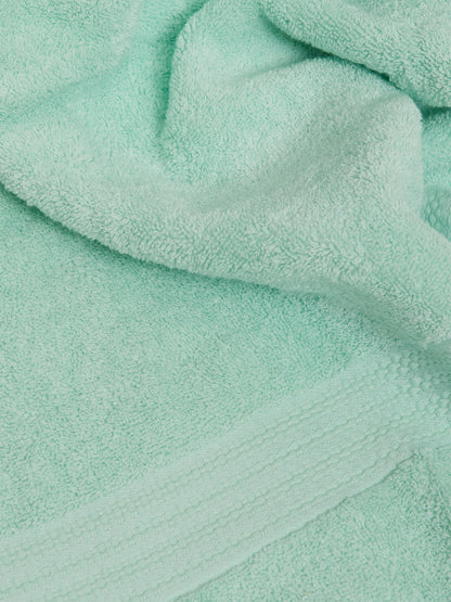 Asciugamani Viso 60X110 Verde Menta Aquilatex
