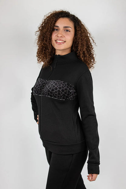 Felpa con Cerniera Brugi AD52