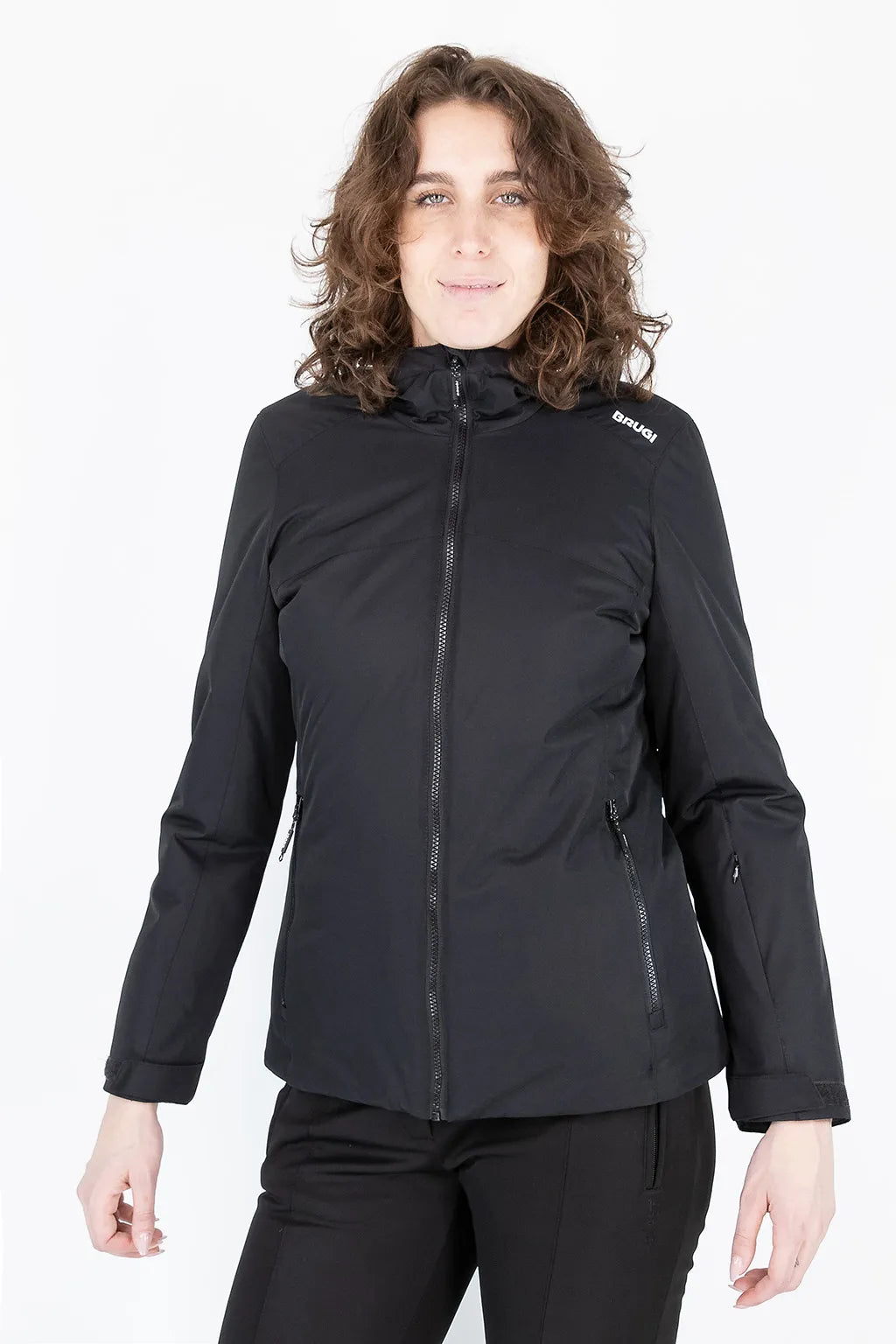 Giacca da Neve Impermeabile Brugi AG2N Nero