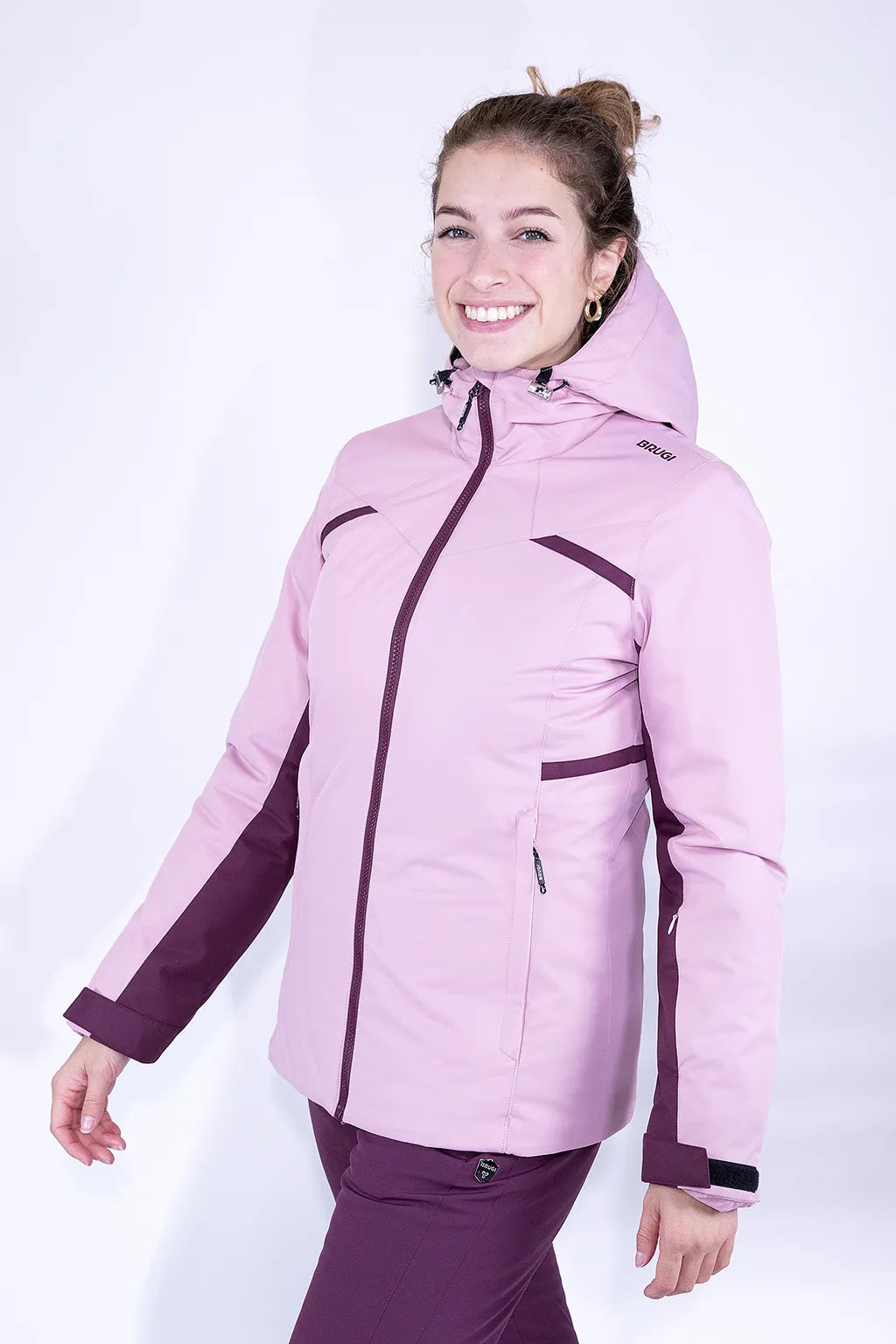 Giacca da Sci Impermeabile Brugi AG2P ROSA