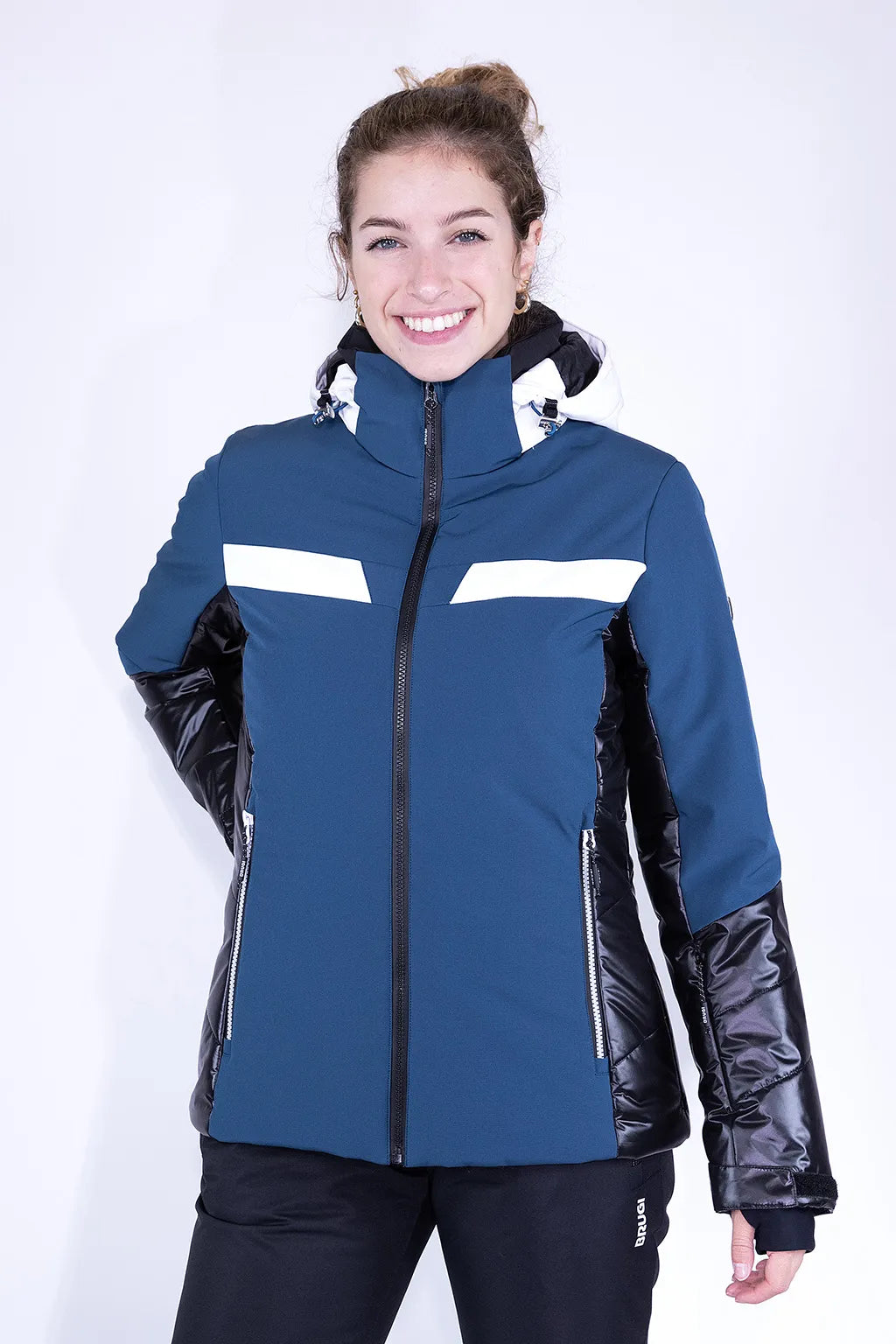 Giacca da Neve Impermeabile da Donna Brugi AH22 Blu