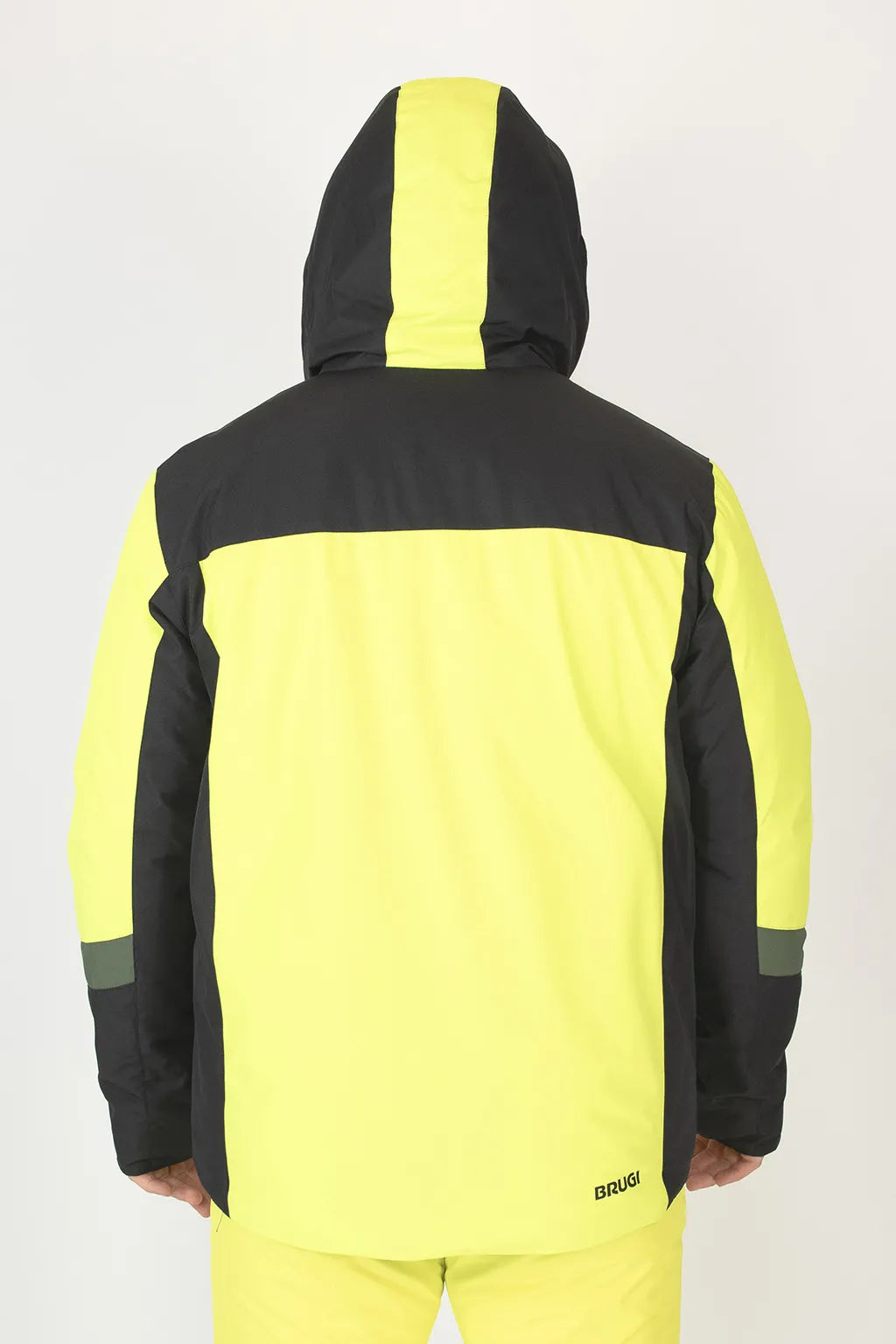 Giacca da Neve Impermeabile Brugi AJ1C Giallo
