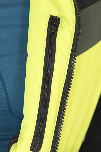 Giacca da Neve Impermeabile Brugi AJ1C Giallo