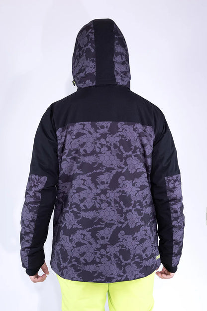 Giacca da Sci Impermeabile Brugi AJ1H Nera