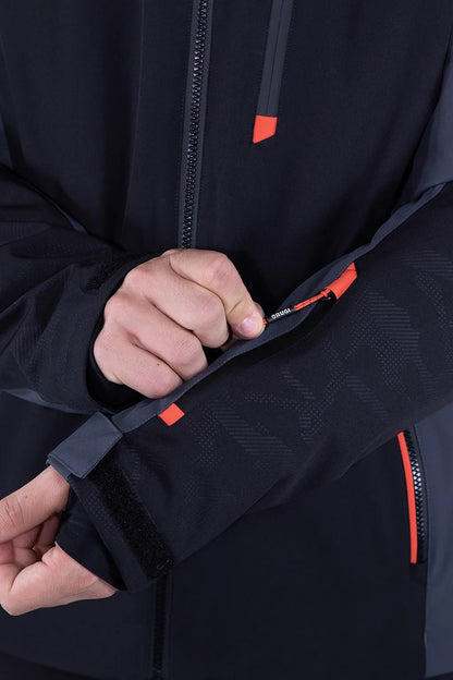 Giacca da Sci Impermeabile Brugi AJ1L Nera