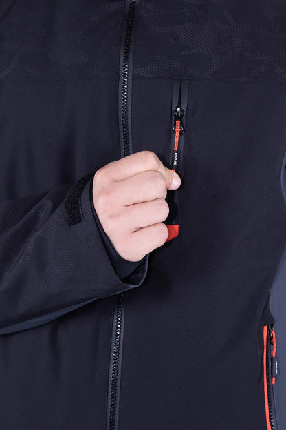 Giacca da Sci Impermeabile Brugi AJ1L Nera