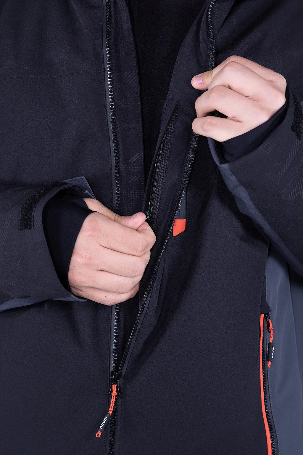 Giacca da Sci Impermeabile Brugi AJ1L Nera