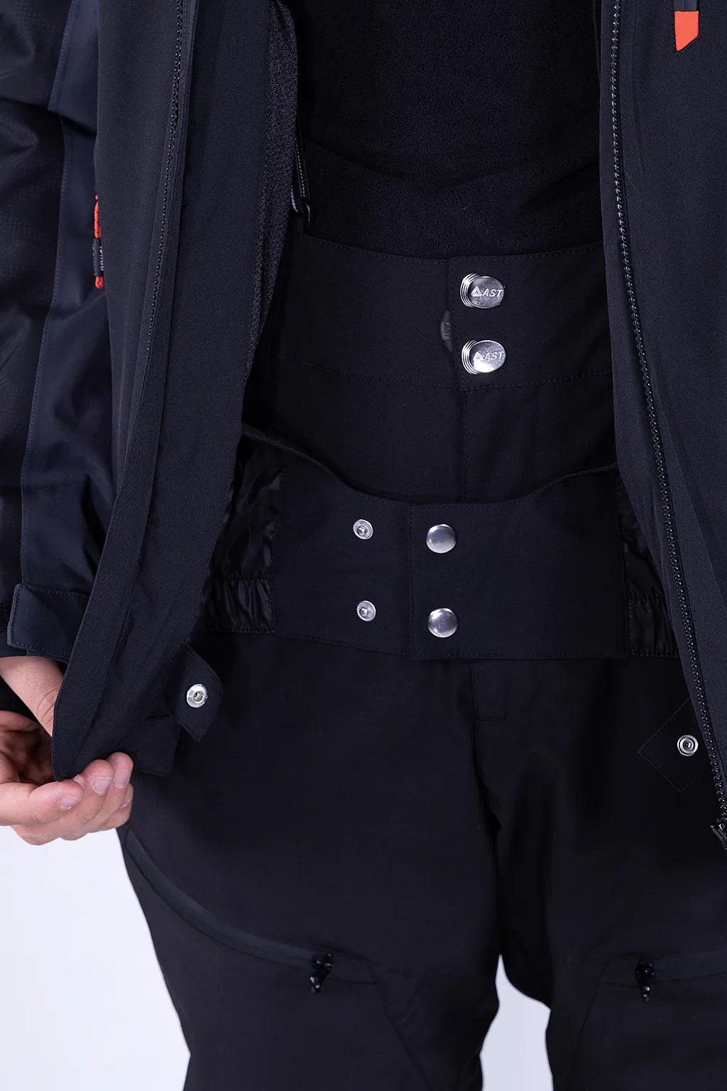 Giacca da Sci Impermeabile Brugi AJ1L Nera