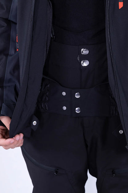 Giacca da Sci Impermeabile Brugi AJ1L Nera