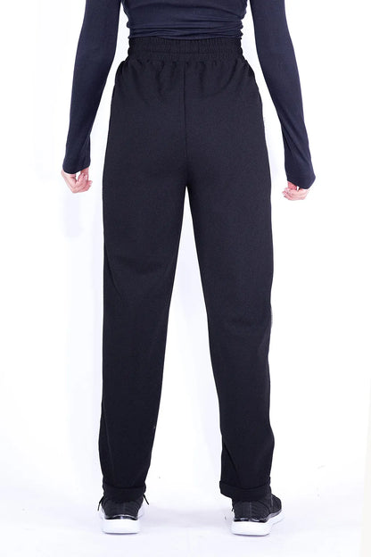 Pantaloni Neri con Coulisse Brugi CC59