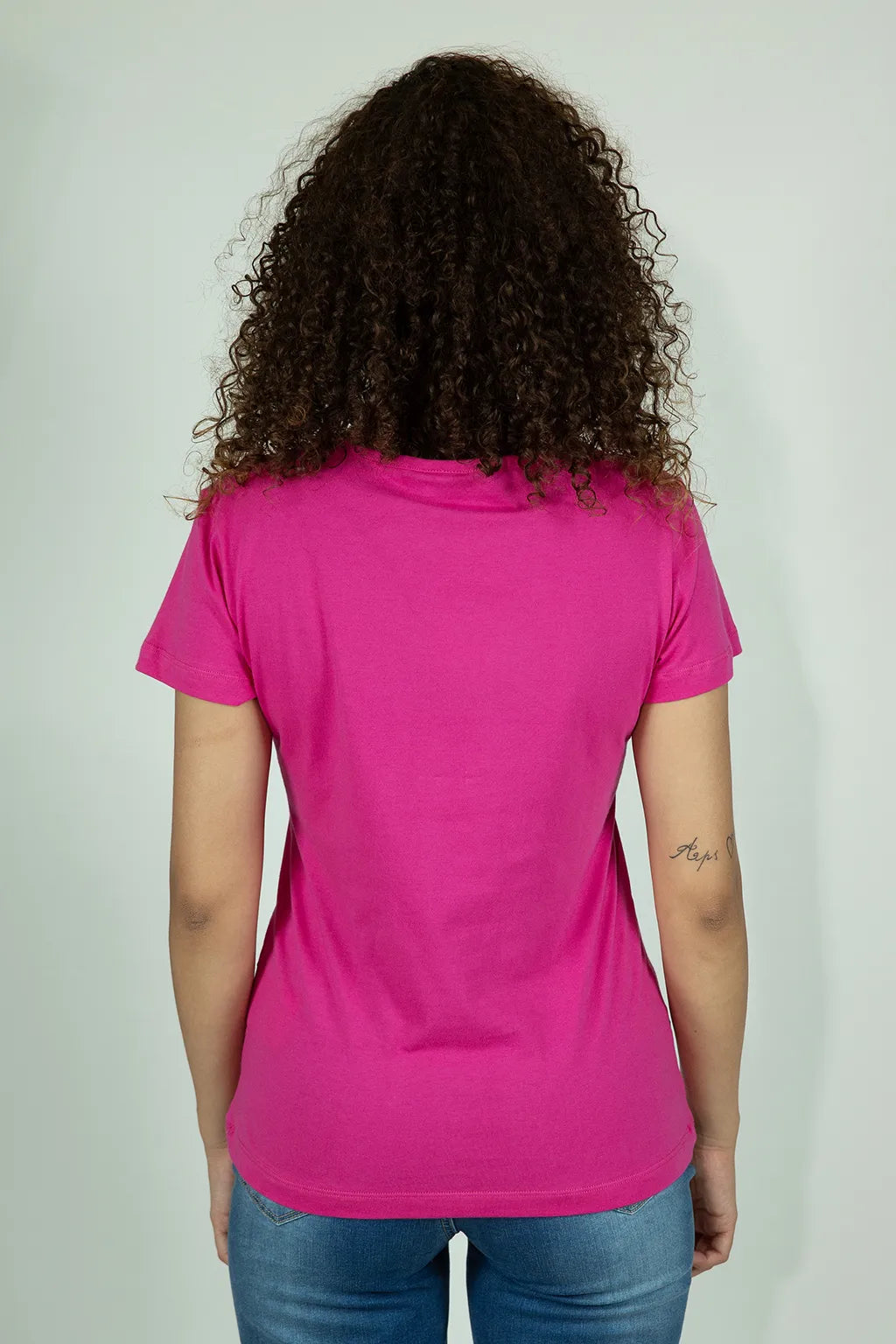 T-shirt da Donna In Cotone Fucsia Brugi CE5F