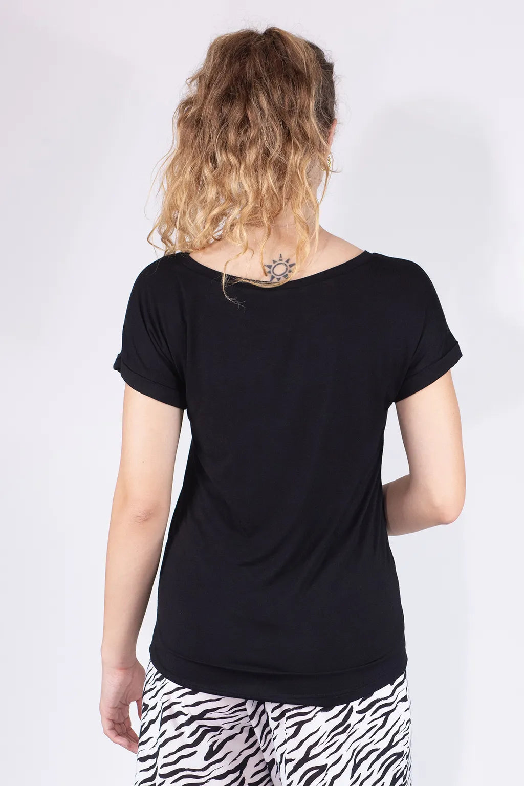 T-shirt in Viscosa da Donna Brugi CE5K