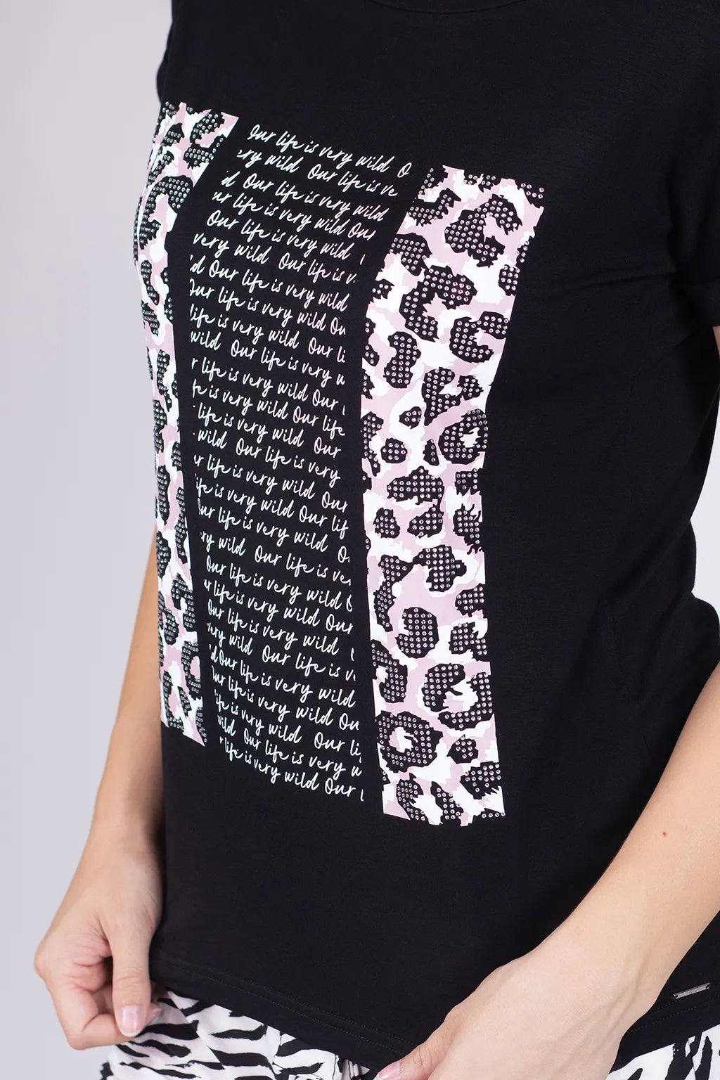 T-shirt in Viscosa da Donna Brugi CE5K