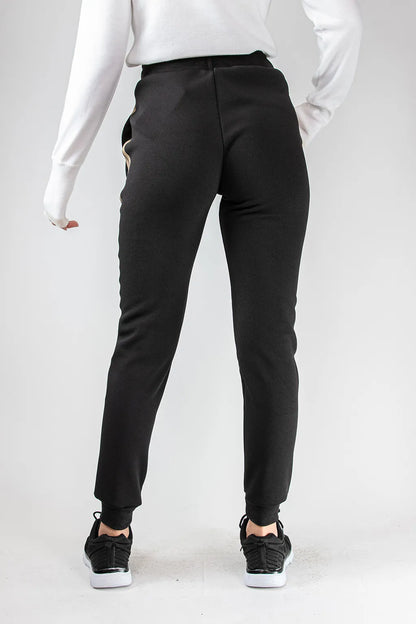 Pantaloni Neri con Coulisse Brugi CU57