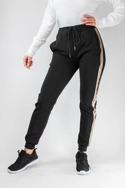 Pantaloni Neri con Coulisse Brugi CU57