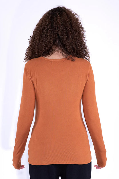 Maglia Girocollo a Coste Brugi CU5Q