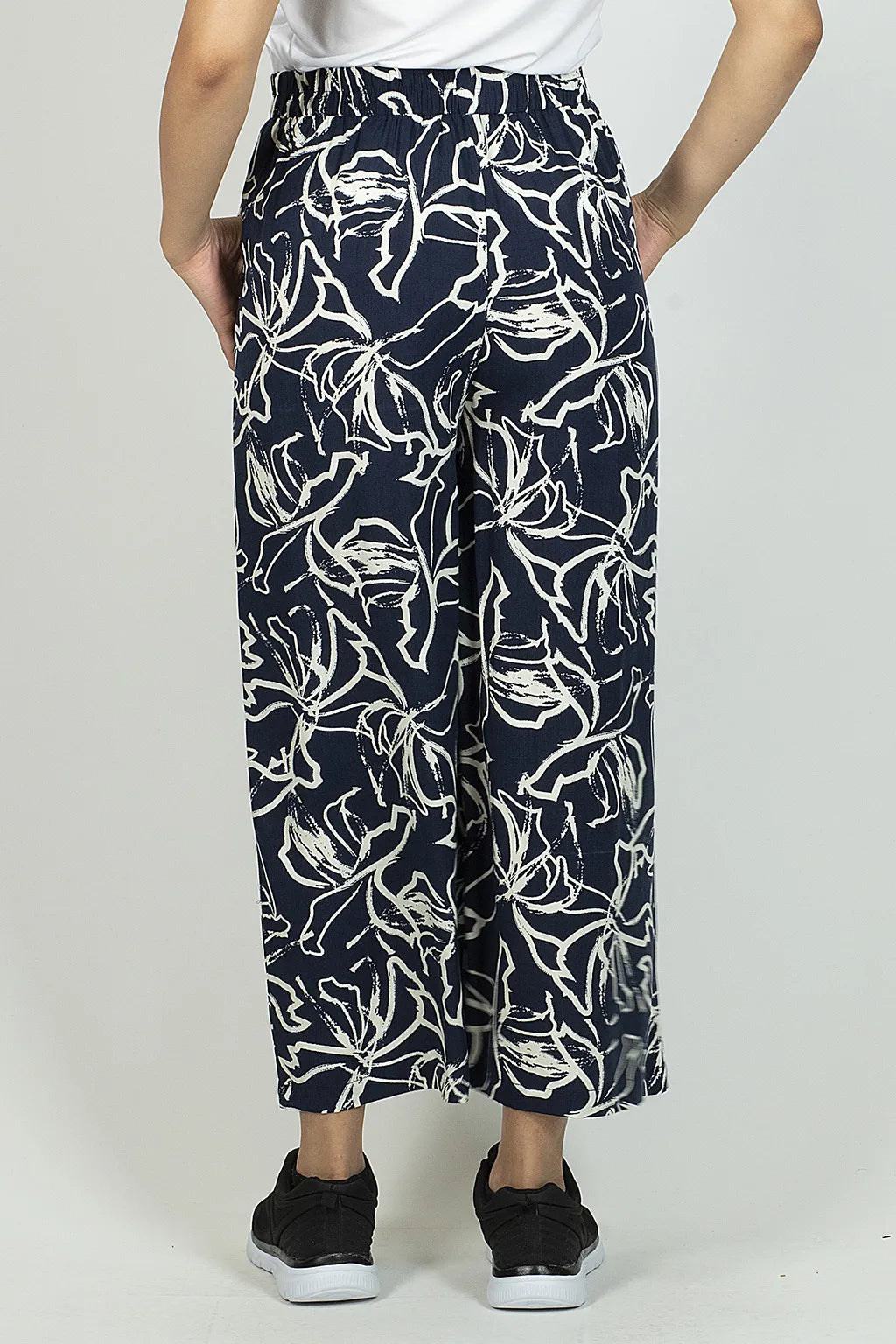 Pantaloni Cropped in Viscosa Brugi CX5S