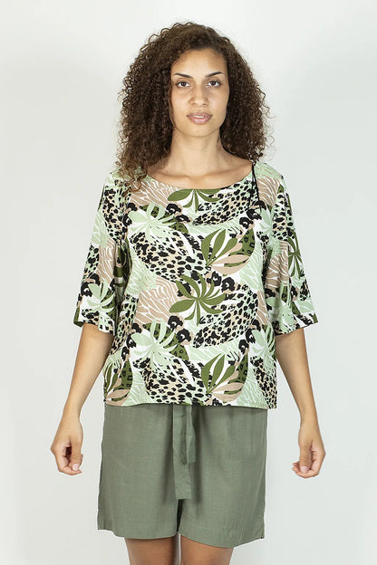 Camicia da Donna in Viscosa Brugi CZ5Y