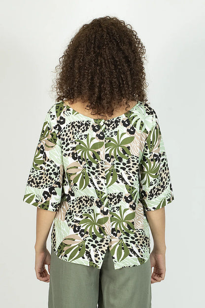 Camicia da Donna in Viscosa Brugi CZ5Y