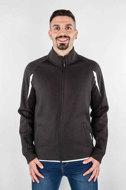 Felpa con Zip da Uomo Brugi F94M